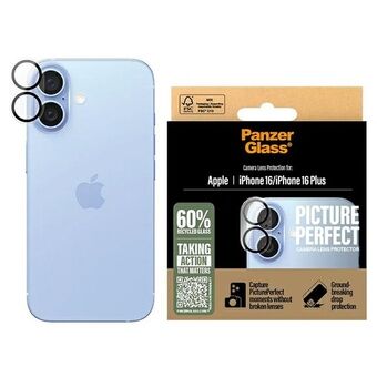 PanzerGlass PicturePerfect Linsebeskytter iPhone 16 6.1" / 16 Plus 6.7" 1279