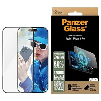 PanzerGlass Gaming Skjermbeskytter iPhone 16 Pro 6,3" Ultra-Wide Fit 2858