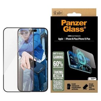 PanzerGlass Gaming Skjermbeskytter iPhone 16 Plus / 15 Plus 6.7" Ultra-Wide Fit 2859