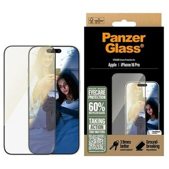 PanzerGlass EyeCare Skjermbeskytter iPhone 16 Pro 6.3" Ultra-Wide Fit 2866