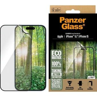 PanzerGlass MATRIX Skjermbeskytter iPhone 16 6.1" Ultra-Wide Fit 2869