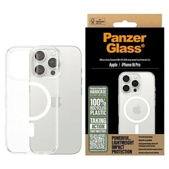 PanzerGlass HardCase iPhone 16 Pro 6,3" hvit/white MagSafe 1292