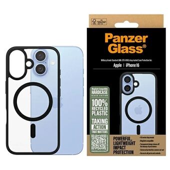 PanzerGlass HardCase iPhone 16 6.1" svart/black MagSafe 1301