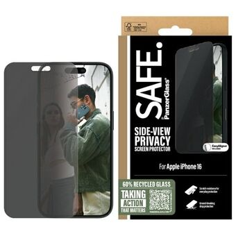 SAFE by PanzerGlass iPhone 16 6,1" Personvernskjermbeskytter Ultra-Wide Fit SAFEP95875