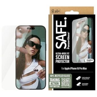 SAFE by PanzerGlass iPhone 16 Pro Max 6.9" Skjermbeskytter Ultra-Wide Fit SAFE95878