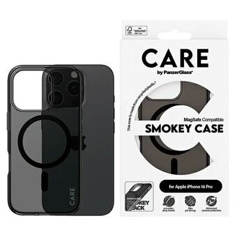 CARE by PanzerGlass Flagship Case iPhone 16 Pro 6.3" dymny/røykfylt MagSafe 1350