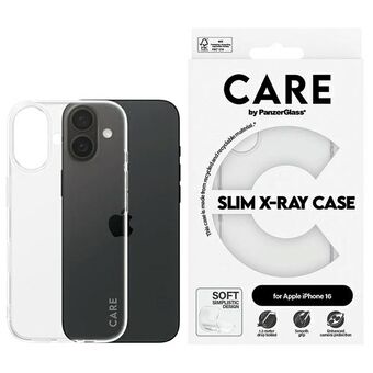 CARE by PanzerGlass X-Ray Soft Basic Case iPhone 16 6.1" gjennomsiktig/transparent 1441