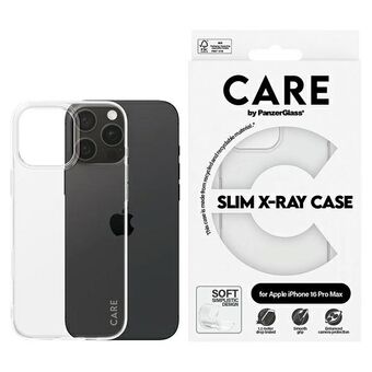 CARE by PanzerGlass X-Ray Soft Basic Case iPhone 16 Pro Max 6,9" gjennomsiktig/transparent 1444