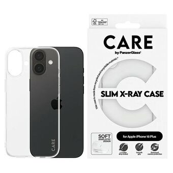 CARE by PanzerGlass X-Ray Soft Basic Case iPhone 16 Plus 6.7" gjennomsiktig/transparent 1443