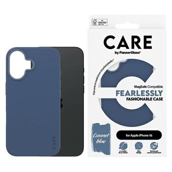 CARE by PanzerGlass Fashion Case iPhone 16 6.1" blå/blue MagSafe 1381