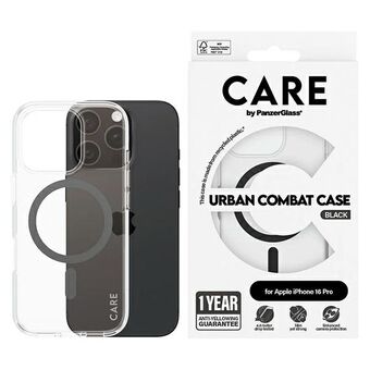 CARE by PanzerGlass Flagship Case iPhone 16 Pro 6.3"" svart/black MagSafe 1346