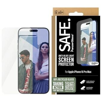 SAFE av PanzerGlass iPhone 16 Pro Max 6,9" Skjermbeskyttelse Anti-blått lys SAFE95882