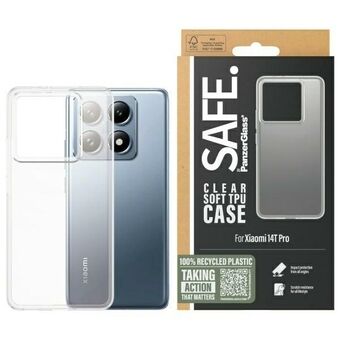 SAFE by PanzerGlass Xiaomi 14T Pro Hardcase gjennomsiktig/clear SARTPUCG58319