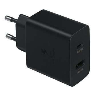 Lader. nettverk. Samsung EP-TA220NB PD 35W C til C kabel svart/black