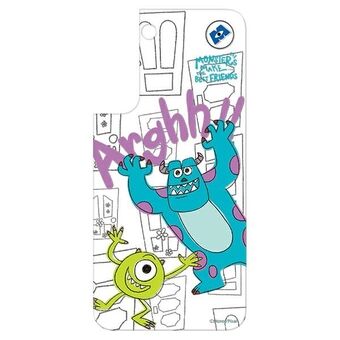 Samsung GP-TOS906HIAGW panel for rammedeksel for Galaxy S22 + Disney Monsters hvit / hvit