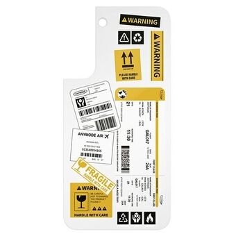 Samsung GP-TOU021AMIWW panel for Galaxy S22 Rammedeksel hvit / hvit