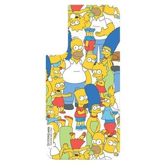 Samsung GP-TOU021HOWYW panel for rammedeksel for Galaxy S22 Simpsons Mix hvit / hvit