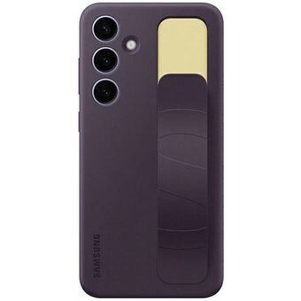 Etuiet Samsung EF-GS926CEEGWW S24+ S926 mørkfiolett Standing Grip Case.