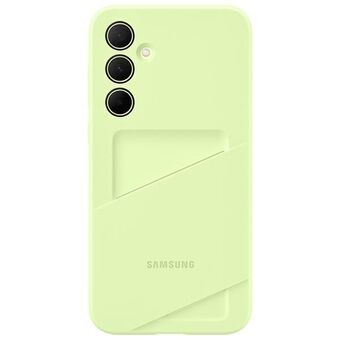 Etuiet Samsung EF-OA356TMEGWW A35 5G A356 limonka/lime med kortspor-deksel