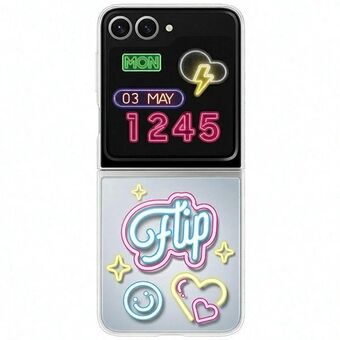 Etuiet Samsung EF-ZF741CTEGWW Z Flip6 F741 gjennomsiktig/transparent FlipSuit Case.