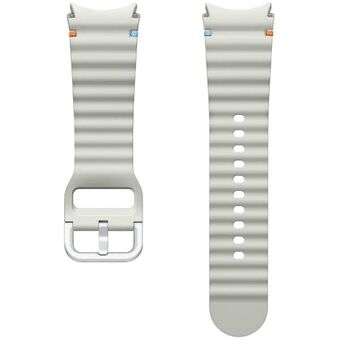 Pasek Sport Band Samsung ET-SNL30SSEGEU til Watch7 / 6 / 5 / 4 20mm S/M sølv/silver