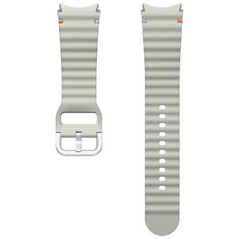 Pasek Sport Band Samsung ET-SNL31LSEGEU for Watch7 / 6 / 5 / 4 20mm M/L sølv/silver