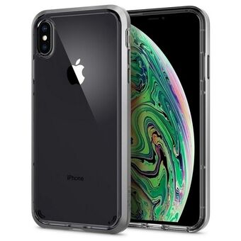 Spigen Neo HybridCrystal iPhone Xs Max satin sølv 065CS24845