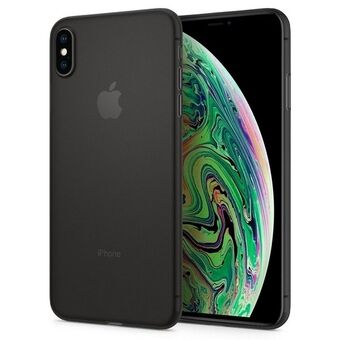 Spigen Air Skin iPhone Xs Max svart 065CS24830