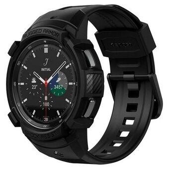 Spigen Rugged Armor Pro for Samsung Watch 4 CLASSIC 46mm, svart/svart, ACS03832