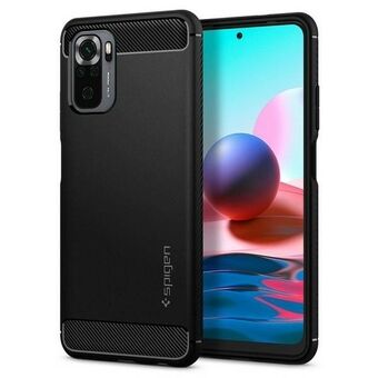 Spigen Rugged Armor Xiaomi Redmi Note 10 / 10S svart/black ACS02063