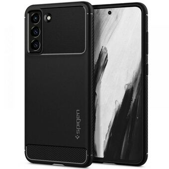 Spigen Rugged Armor Samsung G990 S21 FE svart/mat ACS03049