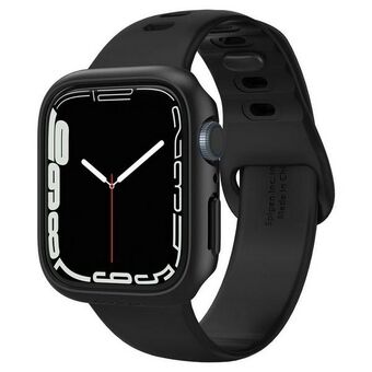 Spigen Thin Fit Apple Watch 7 45mm svart/svart ACS04174