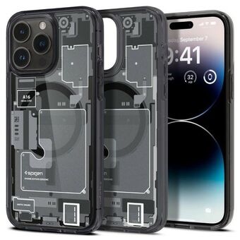 Spigen Ultra Hybrid MAG iPhone 14 Pro 6,1" Magsafe zero one ACS05540 translated into Norwegian:

Spigen Ultra Hybrid MAG iPhone 14 Pro 6,1" Magsafe null én ACS05540