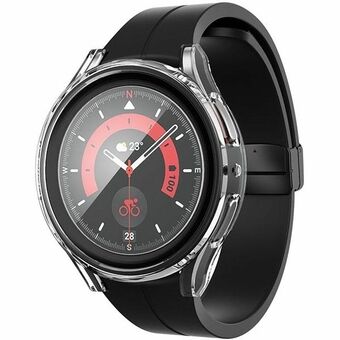 Spigen Thin Fit Samsung Galaxy Watch 5 Pro 45mm + krystallklart herdet glass ACS05400