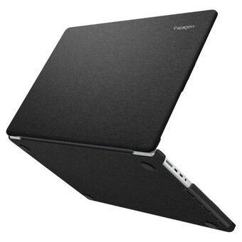 Spigen Urban Fit Macbook Pro 16 2021/ 2022 svart/svart ACS04211