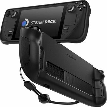 Spigen Rugged Armor Steam Deck svart/matt svart ACS03730