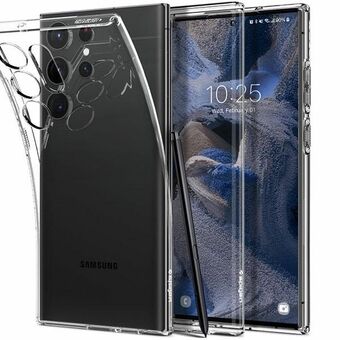 Spigen Liquid Crystal Deksel til Sam S23 Ultra S918, helt klart ACS05610.