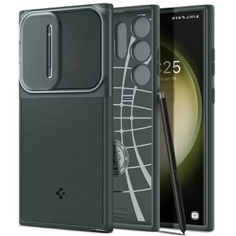 Spigen Optik Armor Sam S23 Ultra S918 grønn/abisgrønn ACS06081