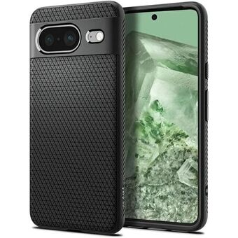 Spigen Liquid Air til Google Pixel 8 i fargen svart/matt svart, ACS06274.