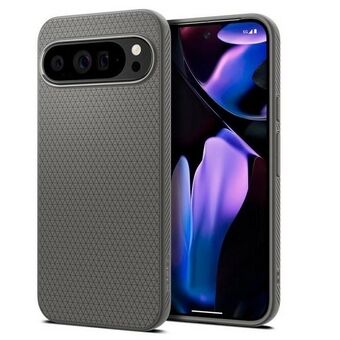 Spigen Liquid Air Google Pixel 9 Pro XL marmor grå/sølv ACS07718