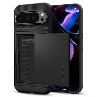 Spigen Slim Armor CS Google Pixel 9 Pro XL svart/black ACS07729