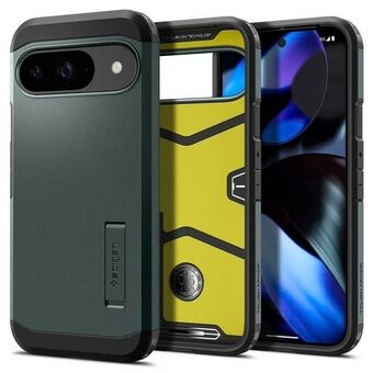 Spigen Tough Armor Google Pixel 9/9 Pro abyssegrønn/grønn ACS07694