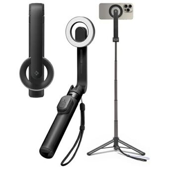 Spigen Selfiestick S571W MagSafe Tripod   Bluetooth svart/black AMP07656