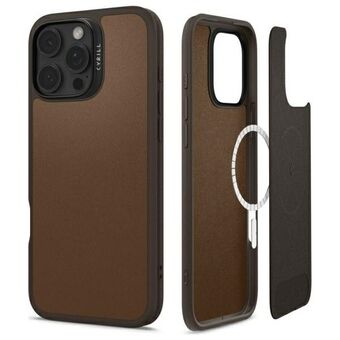 Spigen Cyrill Kajuk MAG iPhone 16 Pro 6,3" MagSafe brun/saddle brown ACS08406