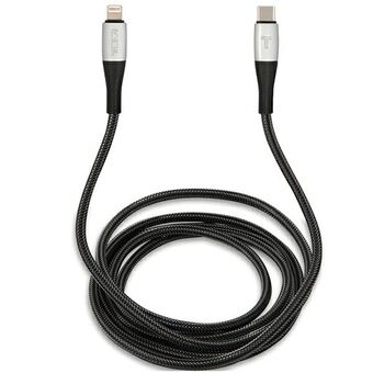 TUMI TUCCSMFI kabel USB-C - Lyn 1,5m Hurtiglading svart/svart