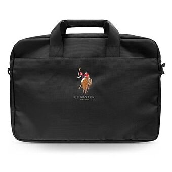 US Polo Veske USCB15PUGFLBK 16" svart / svart