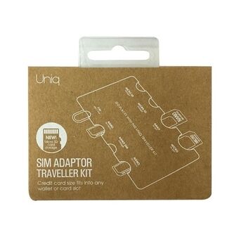 UNIQ Sim Adapter Traveller Kit 7i1 organisator.