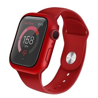 UNIQ-etuiet Nautic for Apple Watch Series 4/5/6/SE 40mm, rødt