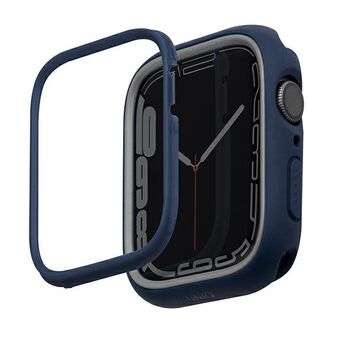 UNIQ etui Moduo for Apple Watch Series 4/5/6/7/8/9/SE/SE2 44/45mm blågrå