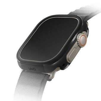 UNIQ Valencia Apple Watch Ultra 49mm veske. svart/midnattssvart